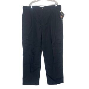 Dickies Ripstop Tactical Pants Mens 40x34 Black New Stain Wrinkle Resistant